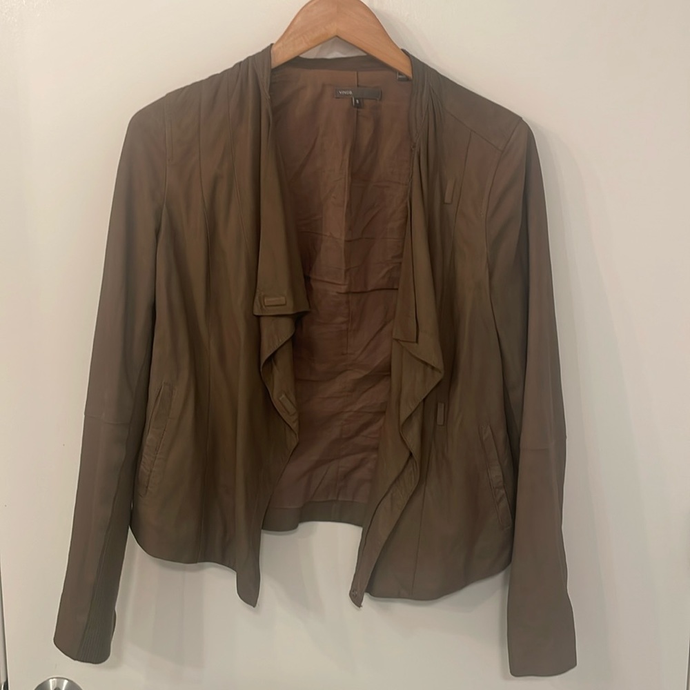Vince Leather Jacket